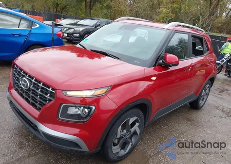 2021 Hyundai Venue Sel из США, поврежденный, VIN KMHRC8A37MU099772